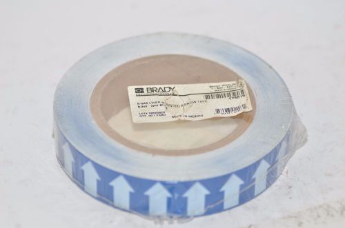 Brady 91427 arrow tape, white/blue, 1 in. w for sale