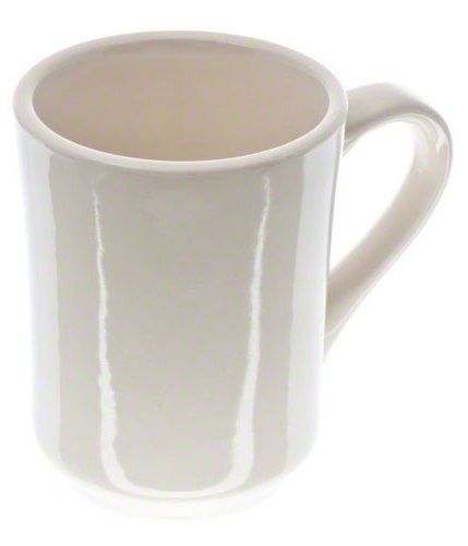 Update International (TIA-75) 8 oz Ivory Tiara Mugs [Set of 36]