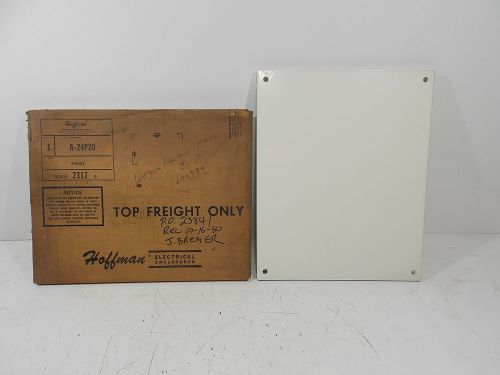 NEW OLD STOCK HOFFMAN A-24P20 PANEL COVER NO HARDWARE