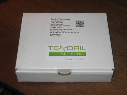 Tendril Thermostat TST-7-004-101 SET POINT- Brand New in Box  EASY PROGRAMABLE