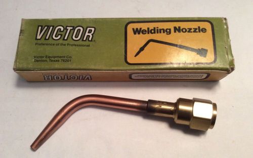 Victor oxy acetylene welding nozzle size 0-w-1  0324-0070 for sale