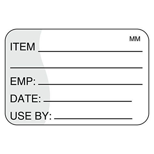 DayMark Safety Systems IT111221 MoveMark Use by Removable Label, 1&#034; x 1.5&#034; Roll