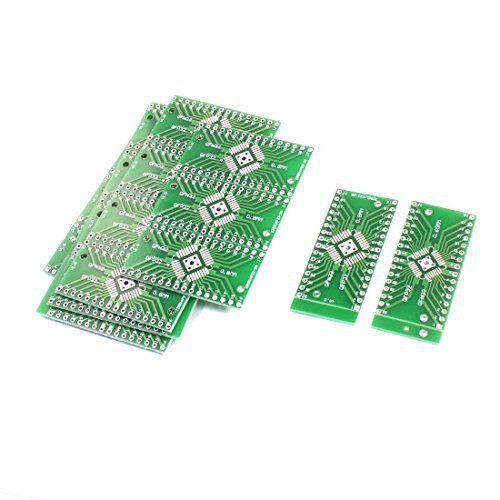 Uxcell 20pcs smd qfn32 qfp32 0.8mm 0.65mm dip32 pcb adapter converter plate for sale