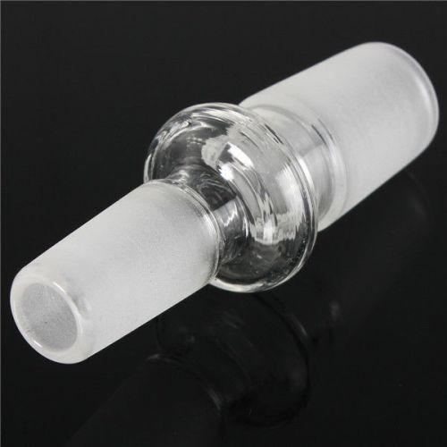 18mm Male To 14mm Male Clear Glass Reducer Adapter Connector