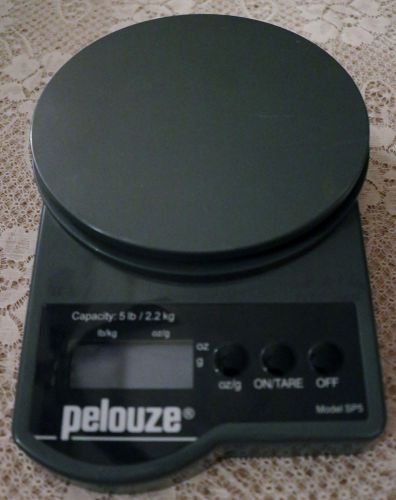 Pelouze model sp5 scale digital compact shipping postal 5lb/2.2kg for sale