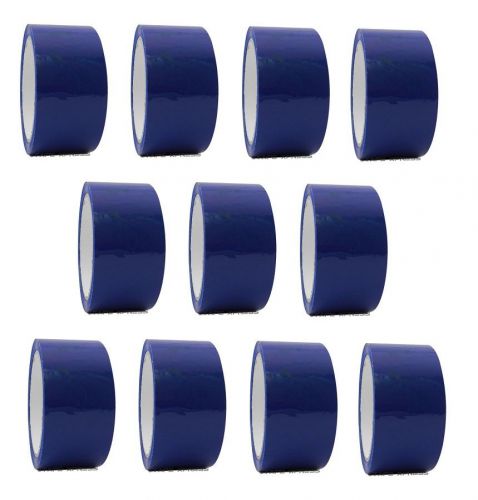 2&#034; x 55 yd blue 10 rolls packaging packing tape carton sealing - free shipping for sale