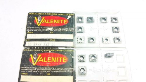 Valenite SNMM 322 1K  VC2 Carbide Inserts (QTY 14) (R 248)