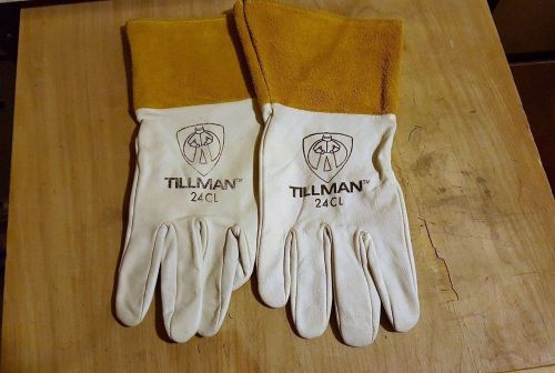 Tillman welding gloves, t.i.g 24cl, size large, used one time for sale