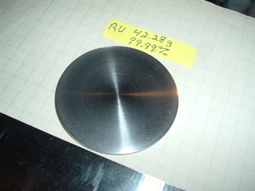 ruthenium 2&#034; metal target 4N