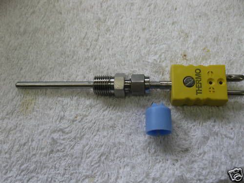 Immersion thermocouple kk316g-304-ss 1/4-4-ol  appears unused for sale