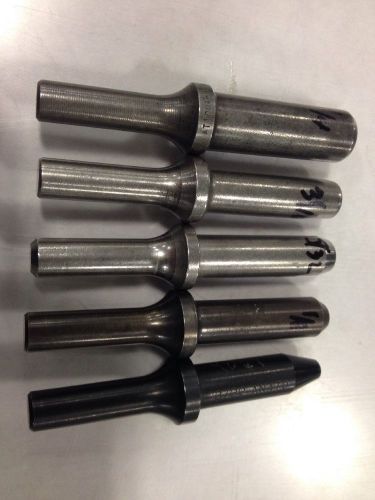 LOT OF 5  RIVET SET AIRCRAFT TOOLS