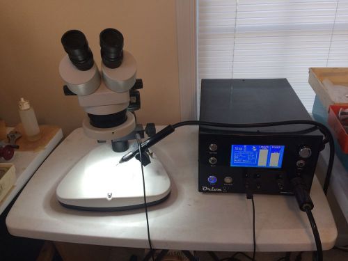 Orion master jewelers plus microscope package pulse arc welder for sale