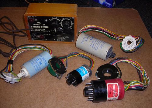 Vintage Syncro-Sweep Generator - Oak Ridge Products &amp; Color/Hue/Vu Brite Tubes