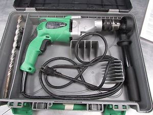 Used Hitachi DV20VB2 1/2&#034; Electric Hammer Drill With Case