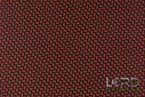 Hydrographic hydro dipping water transfer film red carbon fiber braided weave for sale