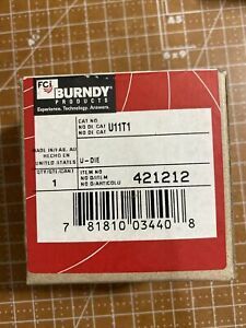 BURNDY U11T1 Type U Crimping Die,Green