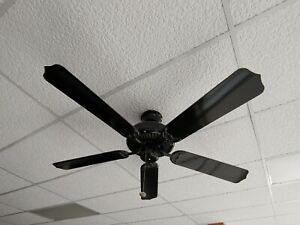 Ceiling Fan - Black, 5-Blade