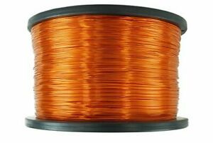 TEMCo 29 AWG Copper Magnet Wire - 7.5 lb 18488 ft 200°C Magnetic Coil Winding