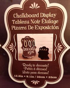Jewelry Chalkboard Display Hanger Holder Board Blackboard DARICE 12.6 x 9.1 NEW