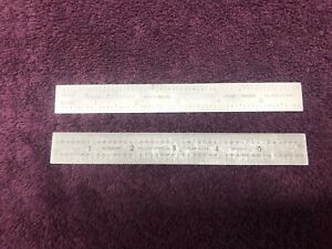 Brown &amp; Sharp, Starrett  1/8”, 1/16”, 1/32”, 1/64”