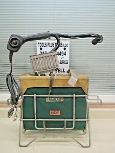 McElroy 1242112 / 412 Pipe Fusion Fusing Heater / Heating Iron 220V w/ Stand