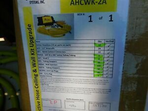 Injectidry AHCWK-2A Active Hose Ceiling and Wall Kit Upgrade Partial Kit NOS