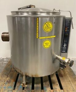 2012 Groen AHS-40 40 Gallon Natural Gas Steam Kettle WORKS GREAT!