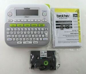Brother P-Touch PT-D210 Handheld Self Adhesive Sticker Tape Label Maker/Printer