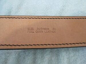 Dutyman Duty Belt - Full Grain Leather 