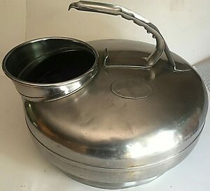 Vintage Babson Bros Co Chicago Surge Milker Stainless Steel Milk Bucket #S311509