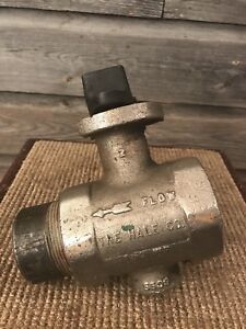 Vintage Hale Co. 2&#034; Gate Valve Lunkenheimer Valve