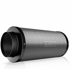 AC Infinity Air Carbon Filter 6&#034; with Premium Australian Virgin Chrome