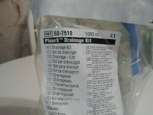 8 Bottles PleurX Drainage System Kit Box 50-7510 1000 ML sealed Exp 2/20/2023