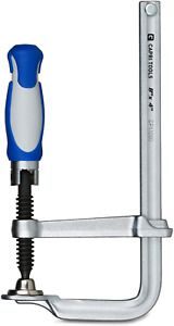 Capri Tools CP11000 8-Inch All Steel Bar Clamp with Foldable Ergonomic Handle, 4