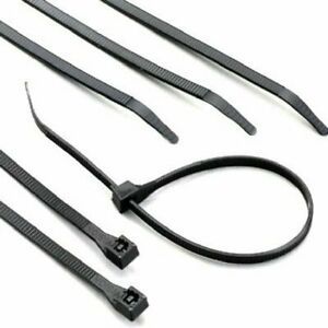 Gardner Bender 46-310UVB Electrical 11-Inch UVB Cable Ties, 100-Pack, Black