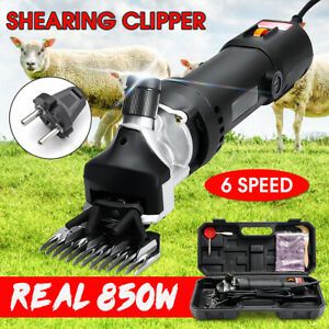 850W Farm Supplies Electric Sheep Goat Shears Animal Shearing Grooming  T z