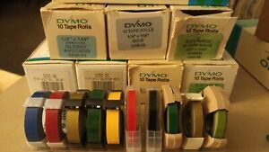 Dymo Label Embossing Tape Rolls | 18 rolls for BEARGATOR7