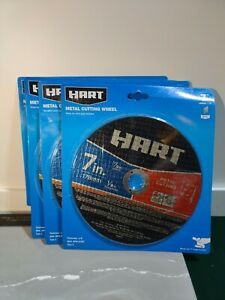 Lot of 4| HART 7&#034; Metal Cutting Wheel | 7&#034; X 7/8&#034; X 1/8&#034; Max RPM 8500 Type 1