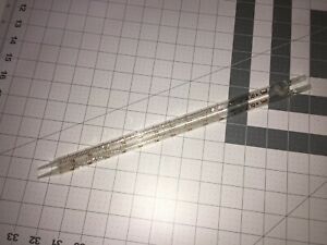 Lot of 2 Bellco V.I.P. 10/.1ML Pipette Glass Reusable Serological Pipet 7085