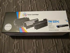 Laser Toner Cartridge TN-227C Compatible with Brother - High Yield