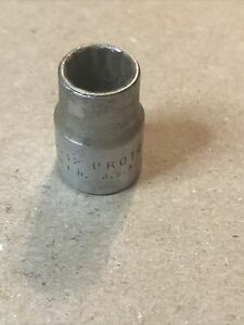 Vintage Proto 5212 Socket 3/8 Dr, 3/8” , 12 pt  !