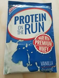 FREE n 100 3 m 8 2 3 3 w/Protein on the Run Workout Supplement/ Straw Choc Vani