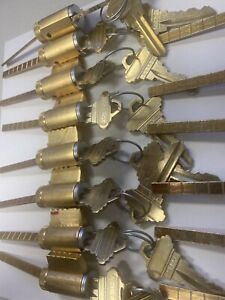 20 Schlage Cylinders  626 New 2 Keys Keyed Different.