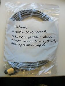 Prosense&gt; PT25-200100WCH&gt; Pressure switch&gt; 50 FT cable