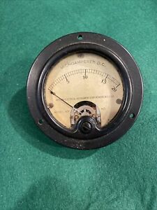 Weston MicroAmperes DC Meter 0 to 20 DC