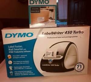 Dymo LabelWriter 450 Turbo Label Thermal Printer - Black (1752265)
