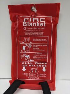 Fire Blanket for Emergency Survival,  Fiberglass Fire Emergency Blanket