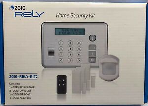 2GIG SecureNet Rely Kit 2GIG-RELY-KIT2 DIY Home Alarm System