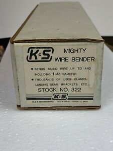 K&amp;S #322 Mighty Wire Bender - Model 322