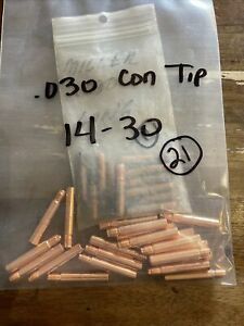 Profax 14-30 Mig Tips .030 Contact Tip